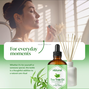 Huile essentielle d'arbre à thé 100% naturelle OEM, huile de croissance capillaire biologique, produits à base d'huile d'arbre à thé pour l'acné cutanée, massage, aromathérapie - Product Image 3