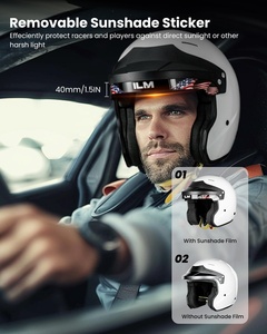 スネルSA2020 ILMフルフェイスオートレーシングヘルメット 新型軽量ファイバーグラス HANS対応 5年保証 男女兼用モデル R85 - Product Image 4