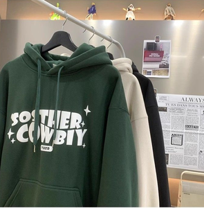 MAKITAPE Printed <b>Pullover</b> <b>Men</b> Hoodie Sweatshirts Custom Cotton Puff Print Oversize Heavyweight Streetwear Hoodies Unisex - Product Image 6