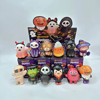Nouveauté : Calendrier de l'Avent 24 Jours Thème Père Noël – Boîte Mystère Douce et Moelleuse en Forme de Dumpling, Jouets Anti-Stress Fidget