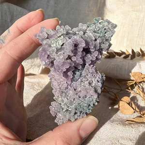 Vente en gros de pierres brutes d'<span class=keywords><strong>agate</strong></span> <span class=keywords><strong>violette</strong></span> de haute qualité, <span class=keywords><strong>agate</strong></span> raisin, pour la décoration et la lithothérapie naturelle - Product Image 3