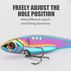 Ushazer <span class=keywords><strong>esche</strong></span> da pesca <span class=keywords><strong>esche</strong></span> da pesca in metallo Vib spigola esca esca esca per pesca a cucchiaio artificiale esca da pesca - Product Image 3