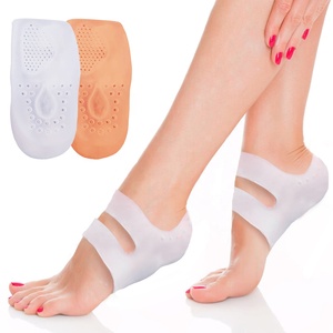 Fasciite plantaire SEBS protège-talons tasses talons éperon douleur coussins coussinets pour <span class=keywords><strong>tendinite</strong></span> d'<span class=keywords><strong>achille</strong></span> sec fissuré talon et soutien de la voûte plantaire - Product Image 5