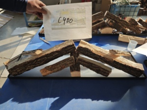 Résine céramique <span class=keywords><strong>Imitation</strong></span> réaliste de bûches de bois Cheminées électriques scintillantes simulées - Product Image 4