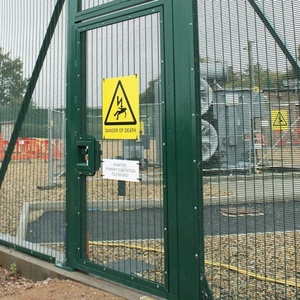 Clôture anti-escalade robuste à petits trous et <span class=keywords><strong>vue</strong></span> claire, avec hauteur personnalisable et service de modélisation 3D - Clôture de sécurité pour ranch - Product Image 5