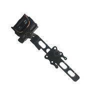Visée de précision à cinq aiguilles à tige longue pour arc composé, accessoire pour arc et flèche de chasse