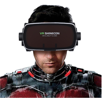 Untuk Shinecon SC-G07E 9.0 Kacamata VR, Helm Headset 3D Kacamata VR Casque VR untuk Ponsel Cerdas