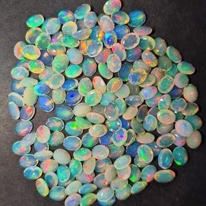 Piedras preciosas sueltas de ópalo blanco de alta calidad Alternativa de color natural a las gemas tradicionales Similar al tamaño Ct - Product Image 6