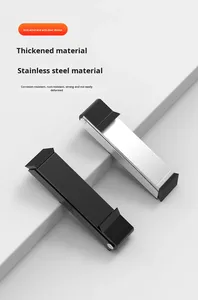 Upgraded Folding Door <b>Stopper</b> Anti-Collision Door Stop Door Plug Door Bumper Fixed Door Blocker Door Top Block - Product Image 3