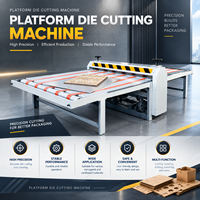 Machine de découpe à plat manuelle économique MQJ à changement rapide pour boîtes en carton ondulé