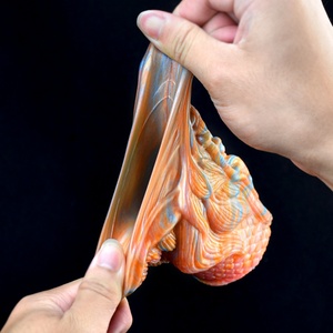 Funda de Silicona para Pene NNSX, Tallas S, M, L, con Forma de Dragón, Anillo Antideslizante, Juguete Sexual para Hombres, Alargador de Pene - Product Image 5