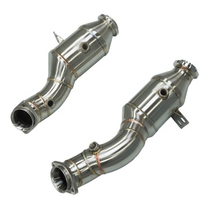 ท่อแคทดาวน์ไพพ์สำหรับรถเบนซ์ AMG C43 E43 E400 W205 M276 3.0T ผลิตจากสแตนเลส 304 สำหรับท่อไอเสียรถยนต์ - Product Image 1