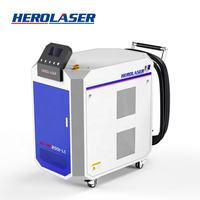 Pistolet laser portatif haute efficacité Herolaser, machine de décapage de la rouille au laser pour métal