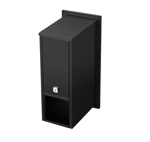 Buzón de Correo Moderno para Jardín, Resistente a la Intemperie, de Acero Galvanizado, Montado en Pared, Antirrobo, Estilo Ladrillo - Product Image 4