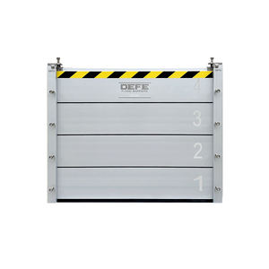 Smontabile Anti-inondazione in lega di alluminio muro di barriera d'acqua per porta del Garage cancello di parcheggio 35mm di spessore dimensione personalizzabile argento - Product Image 6