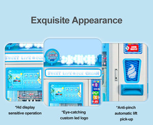 Tùy chỉnh hoàn toàn tự động kỹ thuật số màn hình cảm ứng Kem Máy bán hàng tự động nhà máy thông minh kem mềm với SDK chức năng - Product Image 6