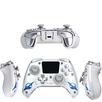 Control de Juego Inalámbrico BT Multifuncional de Alta Calidad con Pantalla Grande para PS4, Mando con Funciones Completas, Gamepad