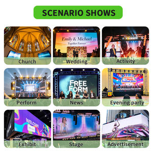 Écran LED de location couleur pleine, installation facile et rapide, contrôle par téléphone/ordinateur/USB, gestion à distance pour spectacles et célébrations - Product Image 6