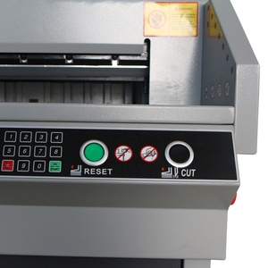 Machine de découpe de papier numérique électrique A3 <span class=keywords><strong>BFT</strong></span> G450vs+ avec une épaisseur de coupe de 40 mm, un poids de 125 kg, commande numérique, équipement de bureau - Product Image 3
