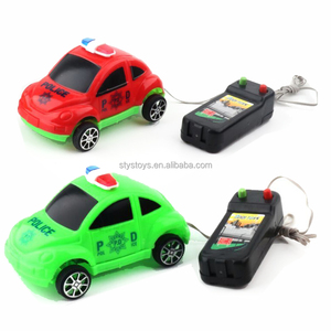 Dessin animé enfants en plastique fil contrôle pas cher voiture jouets ligne contrôle Mini voiture de <span class=keywords><strong>police</strong></span> <span class=keywords><strong>jouet</strong></span> - Product Image 6