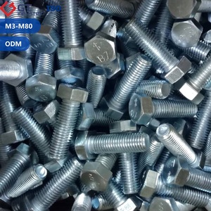 Boulons hexagonaux lourds en acier HDG galvanisé noir, alliage B16 ASTM A193 Grade Gr B5 B7 B7M, avec écrous A194 2H 2HM - Product Image 3