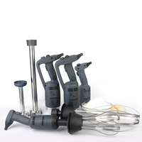 Blender Komersial BAOKANG dengan Wadah Stainless Steel, Casing Plastik, Kontrol Tombol Tekan, 8 Kecepatan Variabel untuk Dapur