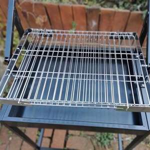 ตะแกรงย่างบาร์บีคิวแบบหมุนได้ ผลิตตามสั่ง ขายส่งจากโรงงาน ใช้งานง่าย กลับด้านได้ - Product Image 5