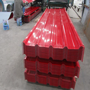 IBR laminé à froid jis g 3312 galvanisé rouleau de tôle d'étanchéité de toit everlast ondulé pour la taille du matériau de gouttière de toiture - Product Image 5