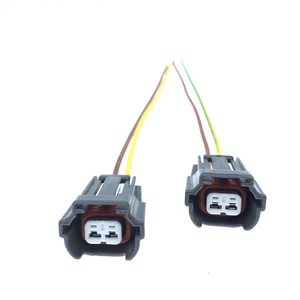2 Yollu Yakıt Enjektörü Fişi Araba Kablo Demeti Su Geçirmez Fiş 6195-0043 Araba Konektörü - Product Image 1