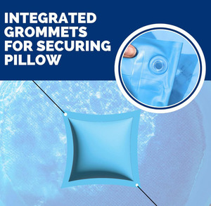 PVC durable -25 ℃   Oreiller gonflable pour piscine hors sol, coussin flottant pour l'hivernage des piscines - Product Image 4