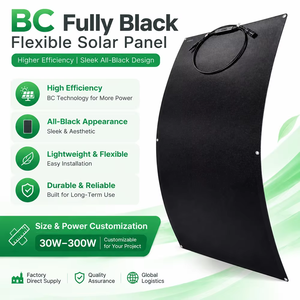 <span class=keywords><strong>Panneau</strong></span> <span class=keywords><strong>solaire</strong></span> flexible monocristallin HPBC à <span class=keywords><strong>contact</strong></span> arrière haute efficacité 100W 120W 200W, film mince léger pour <span class=keywords><strong>camping</strong></span>-<span class=keywords><strong>car</strong></span> et VR - Product Image 3
