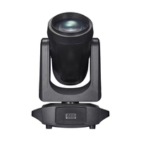 Projecteur LED mobile MOKE 150W, DMX512 14CH, 18 prismes, 7 gobos, éclairage de scène pour fêtes et clubs