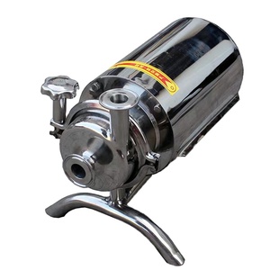 Pompe centrifuge sanitaire en acier inoxydable 304 joint mécanique matériau liquide chimique pompe <span class=keywords><strong>à</strong></span> lait pour aliments boissons - Product Image 1