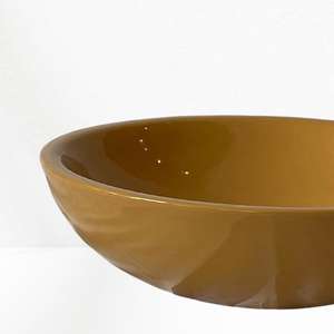 อ่างล้างหน้าบนเคาน์เตอร์อ่างล้างหน้าบนเคาน์เตอร์อ่างล้างหน้าในห้องน้ำอ่างล้างหน้าบนเคาน์เตอร์ทำจากคอนกรีตสีเหลืองอุ่นเฟอร์นิเจอร์ทันสมัยตามสั่งจากเวียดนาม - Product Image 2