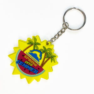 LLavero de plástico reciclado Nfc personalizado, etiqueta de silicona para llavero - Product Image 3