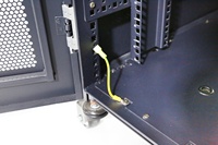 Armoire de serveur 42U pour routeur et commutateur réseau, en acier laminé à froid SPCC, pour bureau et placard