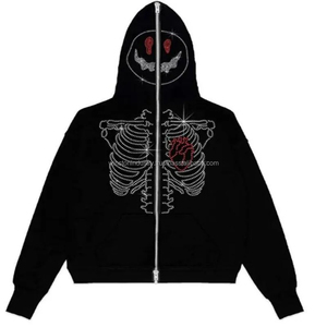 Hombres hoodi y sudadera algodón hoodi sudadera - Product Image 5