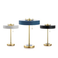 Lampe de Table led avec poulie en chaîne métallique, design moderne, style européenne, idéal pour un anniversaire, une Table de chevet ou un hôtel