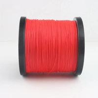 Ligne de pêche à la mouche en fluorocarbone tressée de 500 m, 1,0 mm-1,8 mm, pour la pêche au cerf-volant et en rivière/ruisseau