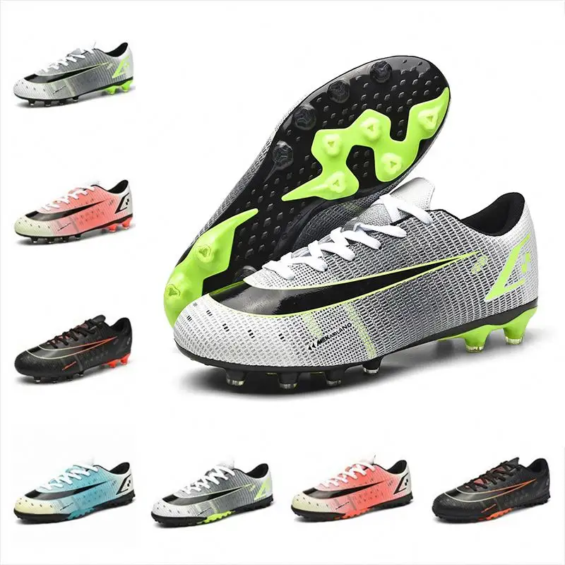 Voetbal Schoenen Met Fg Spikes Ontwerp Uw Eigen Futsal Football Uk 12.5 Zilver Goedkope Voor Mannen In Winkel