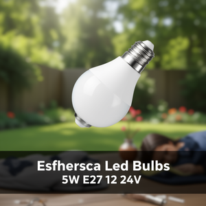 Bombilla LED Esférica 5W E27 12 24V - Product Image 3