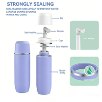Bidet Portable à Jet Intelligent pour Toilettes, Pulvérisateur Manuel d'Eau, Mini Bidet de Voyage