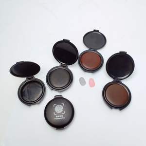 Tampon encreur d'empreintes digitales à encre non toxique noire ronde personnalisée de 40mm <span class=keywords><strong>Tampons</strong></span> <span class=keywords><strong>encreurs</strong></span> pour empreintes digitales de notaire d'avocat - Product Image 2