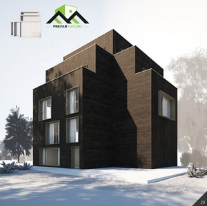 โครงสร้างเหล็กสำเร็จรูปสำหรับวิลล่าแบบโมดูลาร์อาคารหลายชั้นสำหรับโรงแรมสำนักงานห้องครัวห้องนอน - Product Image 3