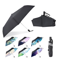 Paraguas Plegable Automático Moderno y Resistente de Alta Calidad para Negocios, con Impresión de Logotipo Personalizado, Uso Promocional, Ligero, 300g