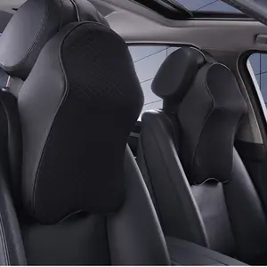 Fashion Comfortable Universal Car Seat Headrest Lumbar Support Memory Foam Car Neck Pillow For Car