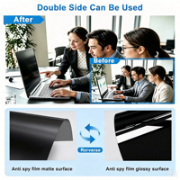 Protection d'écran anti-espionnage, anti-reflet, anti-UV, anti-éblouissement pour ordinateur portable de plusieurs tailles