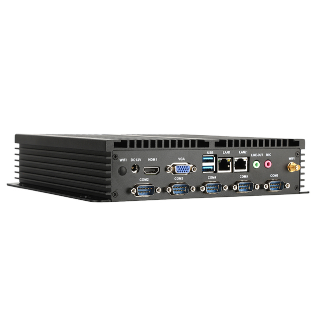 Bestview Fanless Industrial Mini Pc J1900 Win10 Pro Linux Computer Hardware Software Laptop
