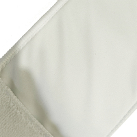 Esun Tampons de vadrouille en microfibre pour poteau en aluminium Tête de vadrouille de poche rectangulaire écologique et durable pour le nettoyage des sols à la maison et lavable
