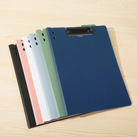 Porte-documents A4 en mousse avec clip, vertical/horizontal, bloc épais en PP, pour examens et contrats, modèle 1402, vente en gros